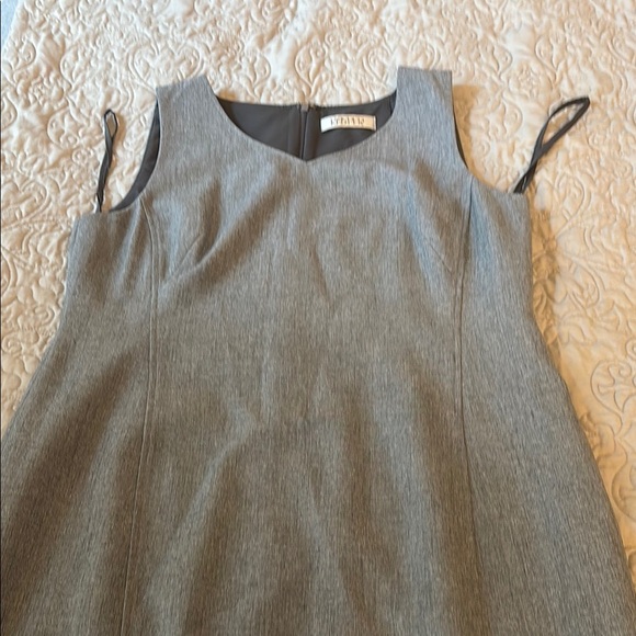 Kasper Gray Sleeveless Dress - Picture 3 of 5